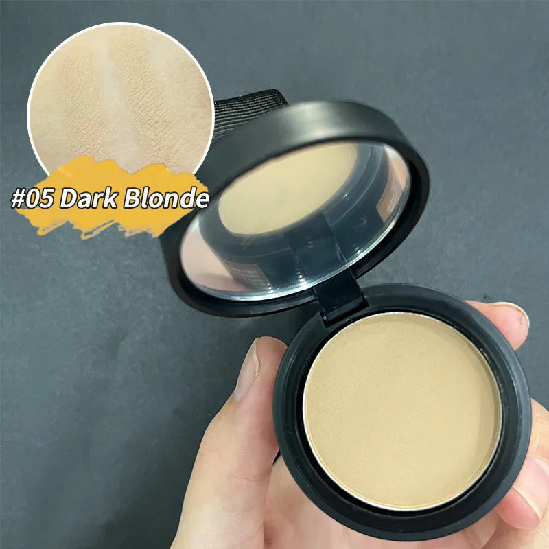 Hairline powder cosmetic product with 14 colour classifications for shadow repair and skin colour improvement