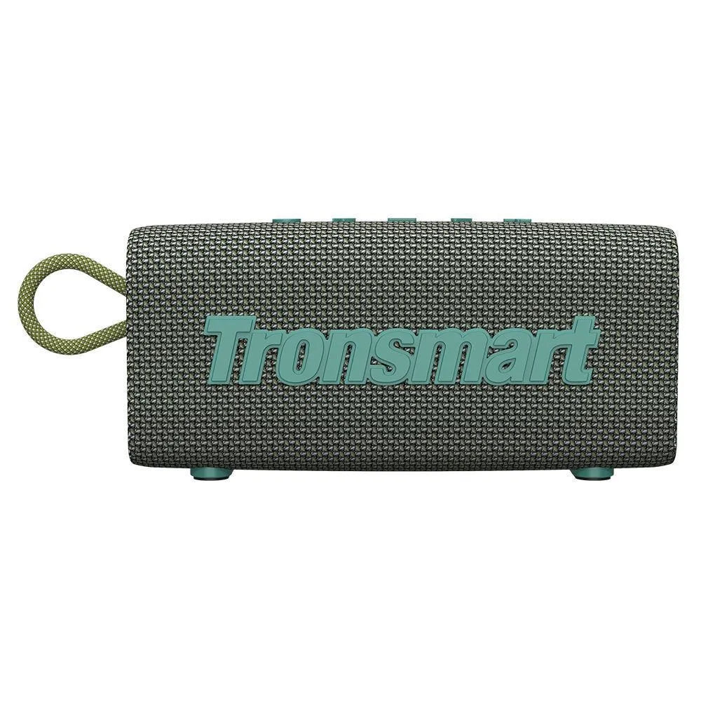 Portable outdoor waterproof Bluetooth speaker in multiple colour options including camouflage.