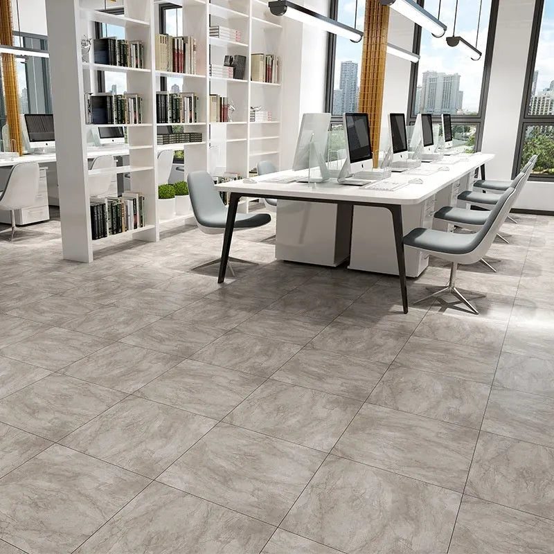 Wear-resistant marble-effect PVC self-adhesive floor sticker, 30cm x 30cm x 1.5mm