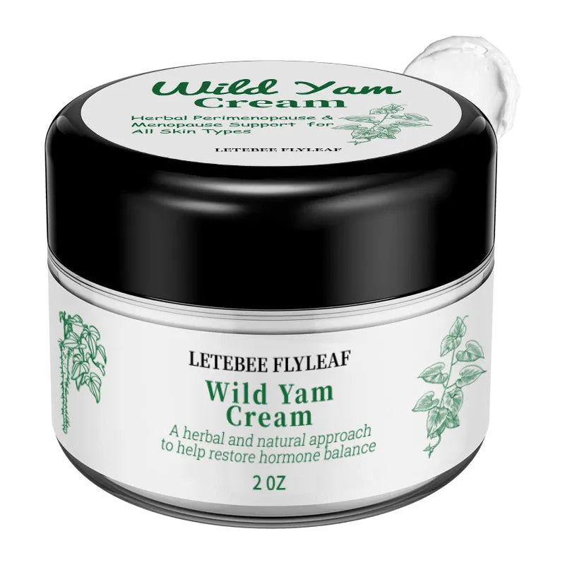 Wild yam cream 2 OZ herbal extract face moisturiser for skin care