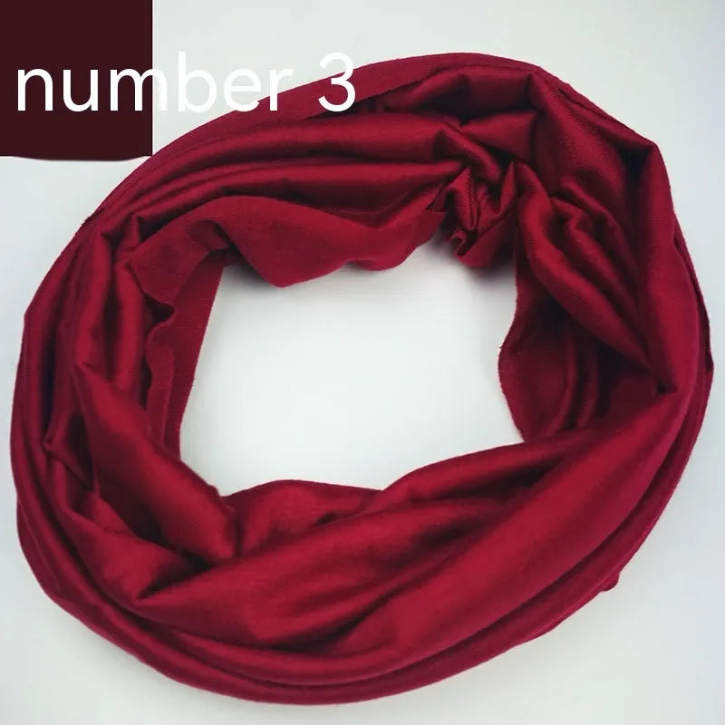 Seamless polyester tube sports headscarf in multiple colours for outdoor activities