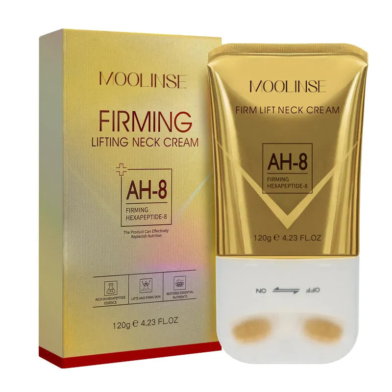 120ml tube of neck lifting and firming cream for massage application.