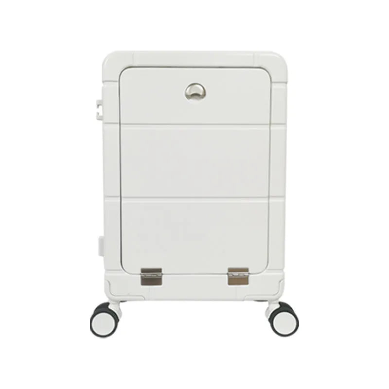 20-inch front opening dry wet separation suitcase in multiple colours with universal wheels