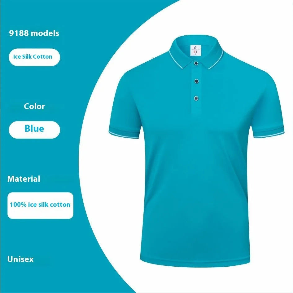 Cotton polyester embroidered pullover work top in navy blue for group team building straight fit