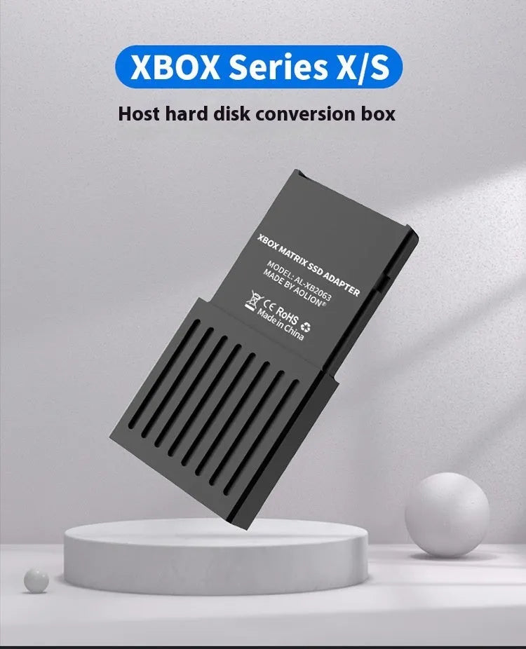 Aluminium Xbox Series X/S hard disk switching box for CFexpress to M.2 SSD conversion