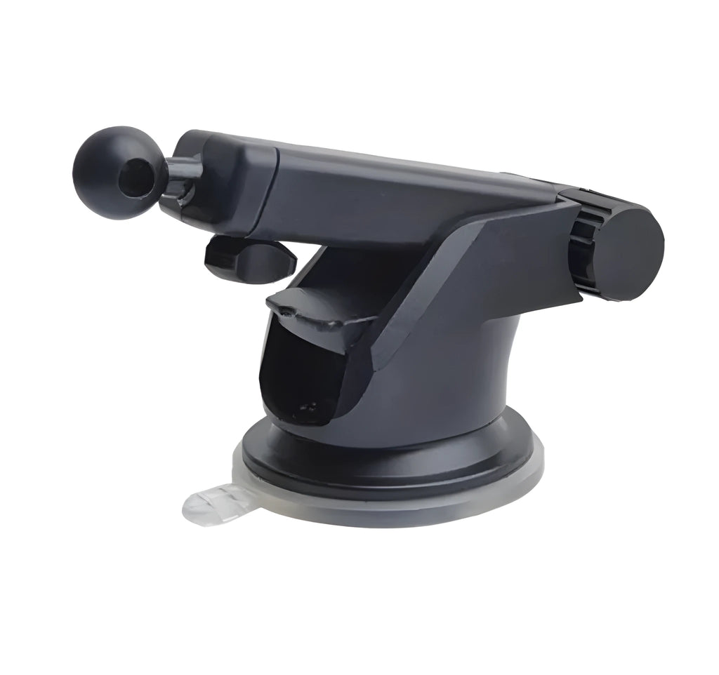 Universal telescopic car navigation phone bracket with adjustable long rod for vehicle mounting