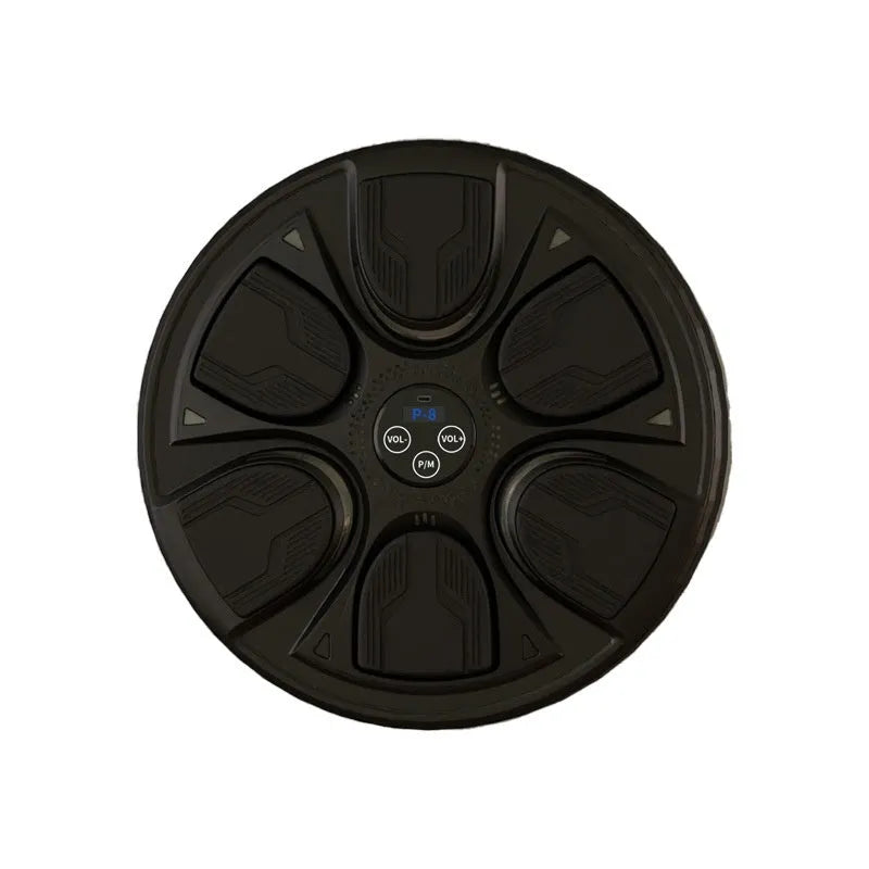 Black leather PP wall hanging boxing target machine with included boxing gloves for home training