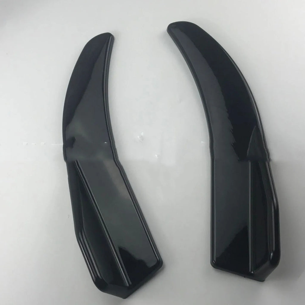 440 mm ABS deflector light set for General Motors vehicles in Bright Black and Carbon Fibre finishes