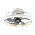 500mm diameter ceiling fan lamp with integrated light fitting in modern simple style