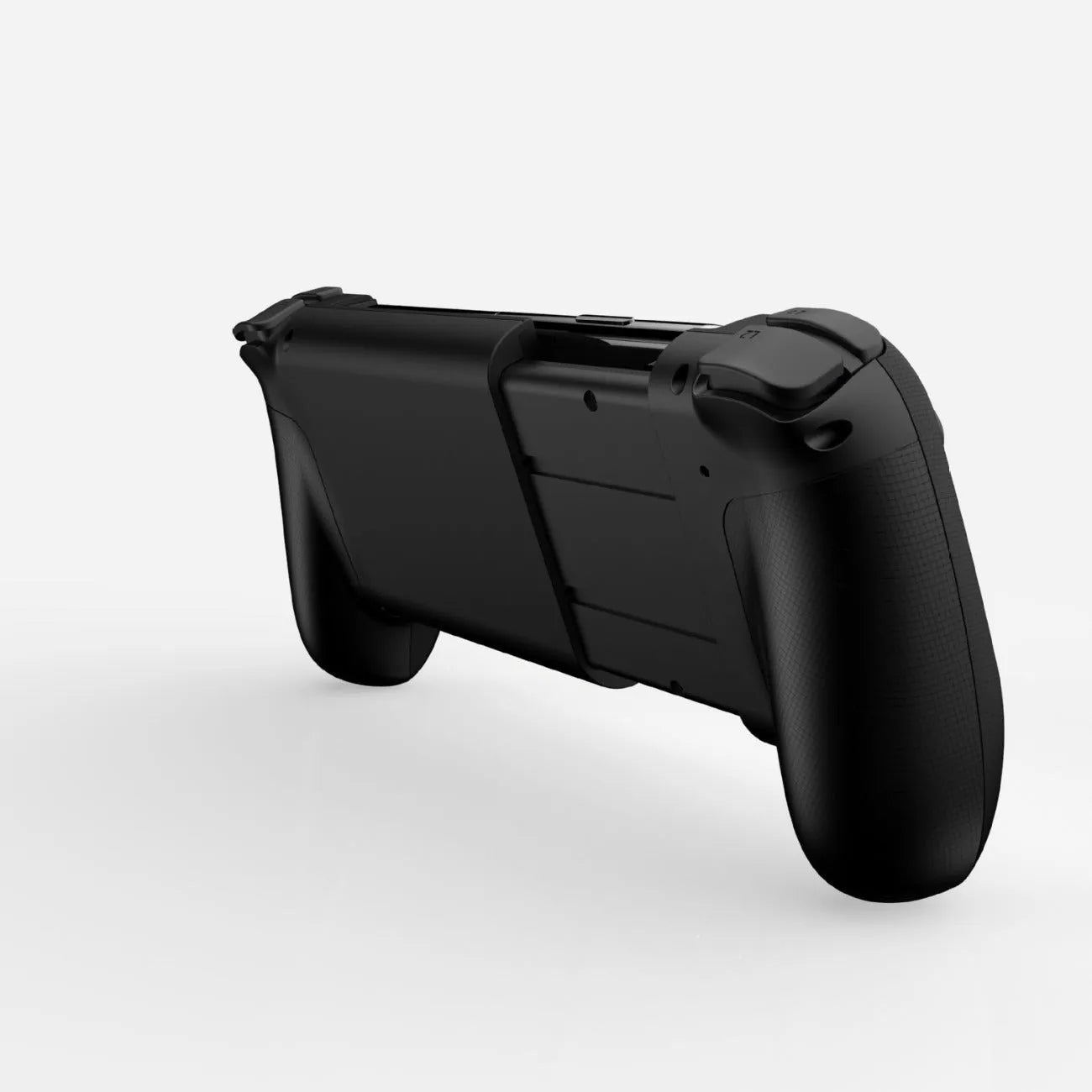 Bluetooth wireless game controller for mobile phones with stretching design grip