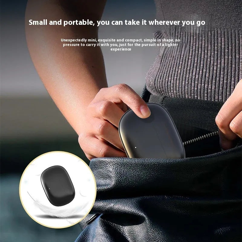 Wireless in-ear ANC Bluetooth headset in black or white with PC ABS housing and 10 metre range