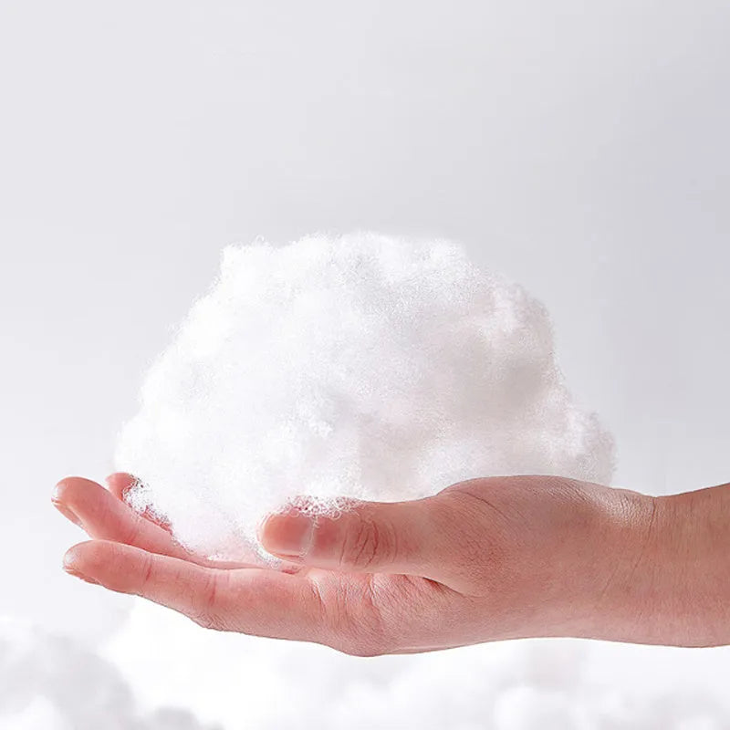 White resistant chew toy for dogs and cats on a plain background.