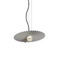 Nordic post-modern simple iron pendant chandelier in black with 35cm diameter for restaurant or bar use