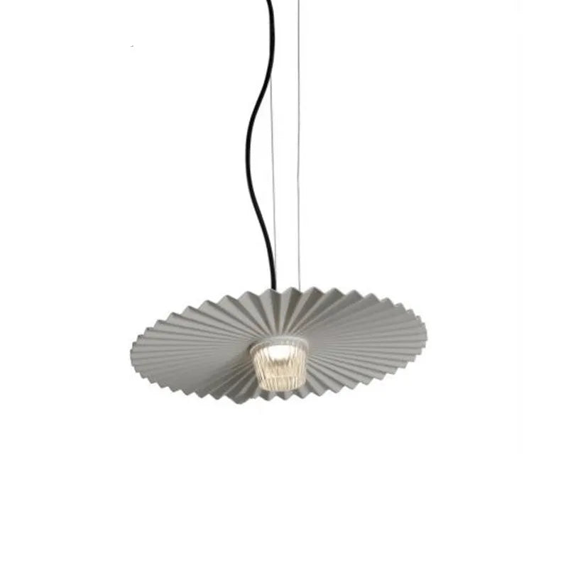 Nordic post-modern simple iron pendant chandelier in black with 35cm diameter for restaurant or bar use