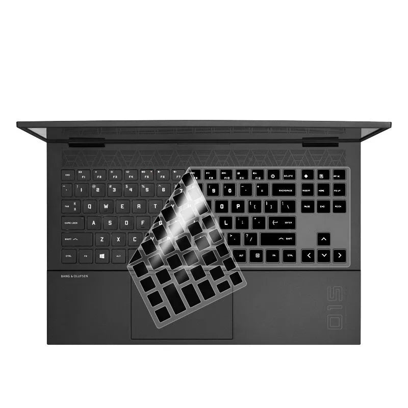 15.6 inch PVC keyboard membrane for Shadow Elf 6 Ryzen Edition in transparent colour