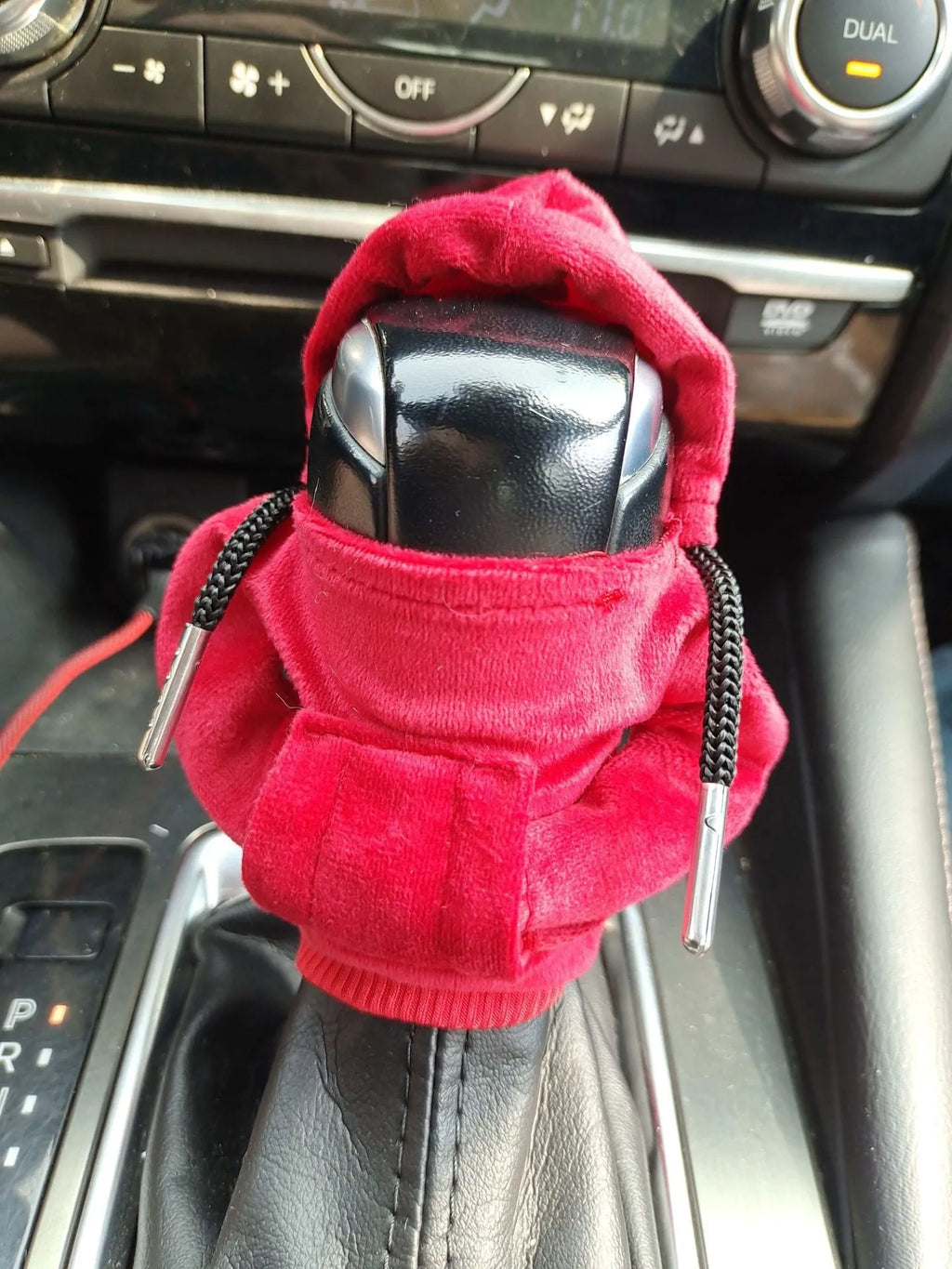 Colourful pure cotton gear lever decoration sleeve for car personalisation on a gear stick