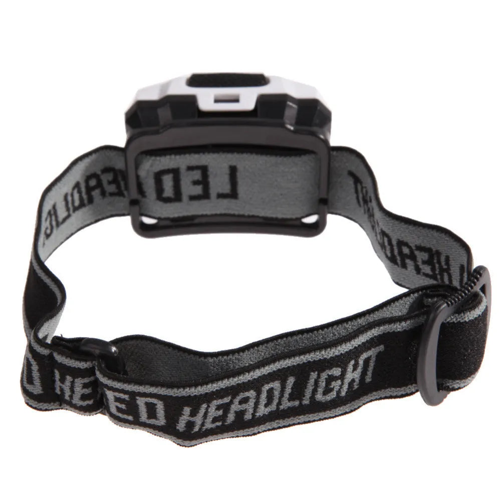 Black Cat Eye 2 generation waterproof headlamp with white and red LEDs on a head strap.