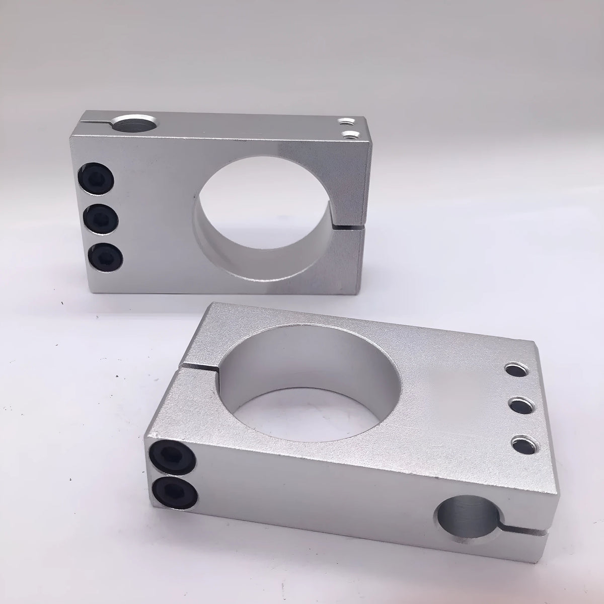 Aluminium alloy same diameter cross clamp fixing clip pillar in multiple sizes 4mm to 60mm