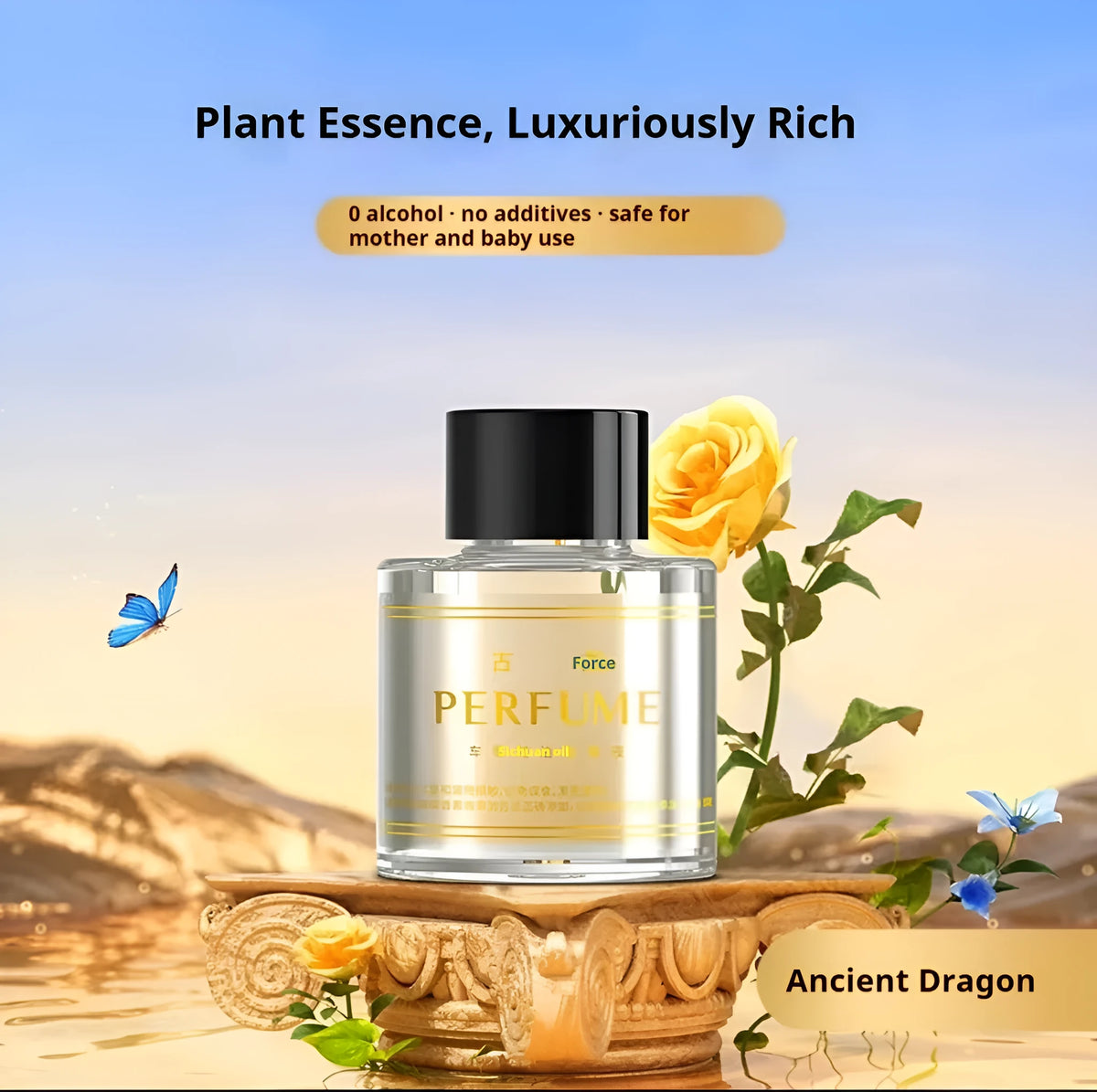 Starry Sky Replenisher Azure men's aromatherapy oil 50ml bottle with five fragrance options