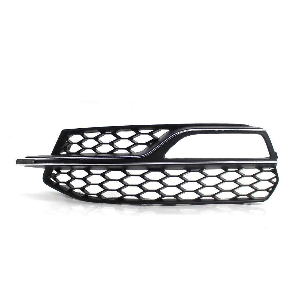 Electroplated ABS fog lamp grille for Audi A3 Sport S3 2013-2016 black left opaque option