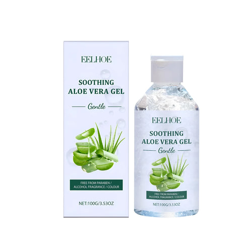100g tube of aloe vera gel skincare product for hydration