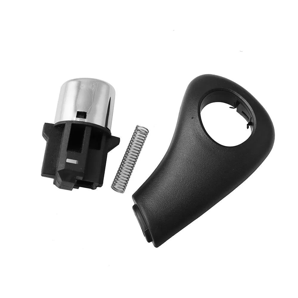 Black ABS plastic shift button handle assembly for Honda Accord 2003-2005 gear control replacement