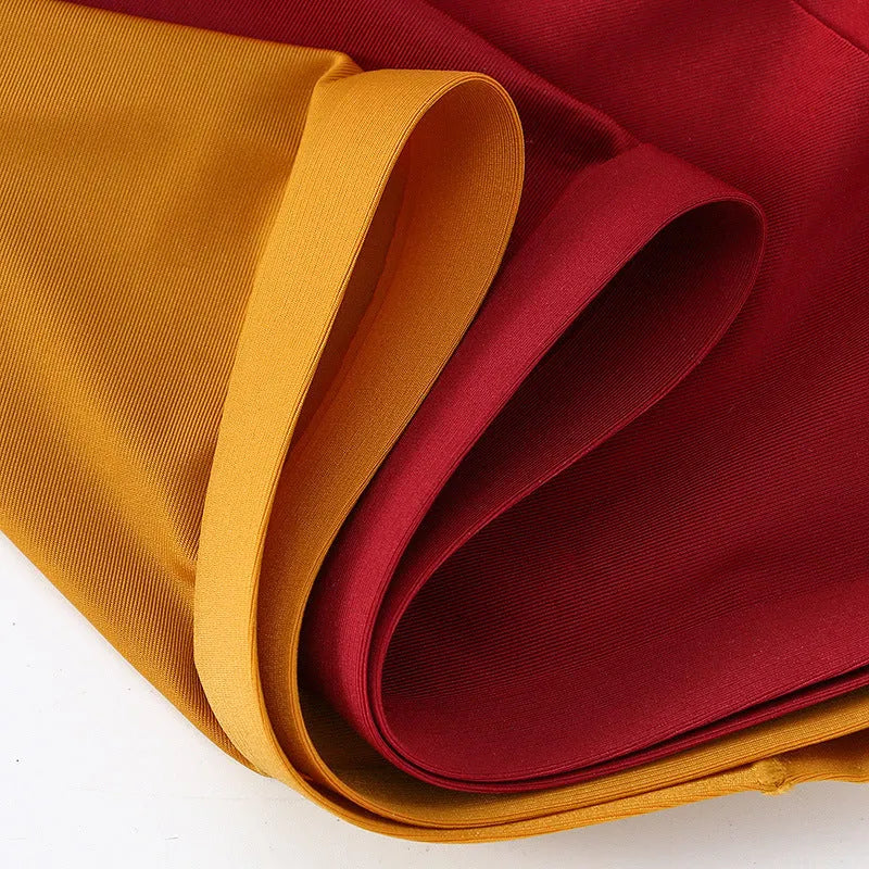 Men's ice silk seamless briefs with bullet separation pouch in multiple colours