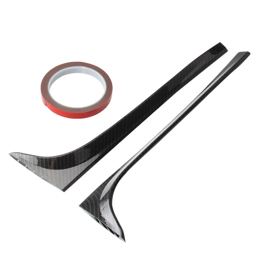 Black ABS plastic rear window spoiler wing for Volkswagen Golf 7 MK7 car