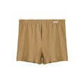 Men's loose-fitting cotton boxer shorts in solid colours with mid waist design for sports and loungewear