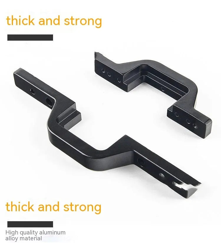 Black aluminium alloy LED reversing light bracket for Jeep Wrangler off-road vehicles