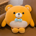 Cute baby bear pillow plush toy in Little Bear colour, soft stuffed animal, 30cm height