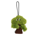 Pine tree cat mint toy bag pendant for self-play measuring 10x3x12cm