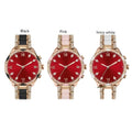 Ladies smartwatch with heart rate and blood pressure monitor, black colour, with four interchangeable watchband options