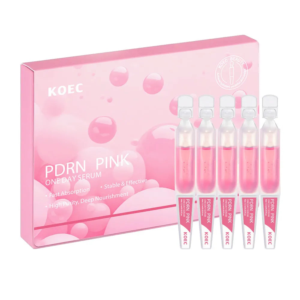 KOEC Powder Polypeptide disposable moisturising sheet masks 10-pack with latex material