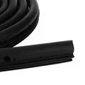 Black rubber sealing strip for Toyota Hiace sliding door, 5 metres long.