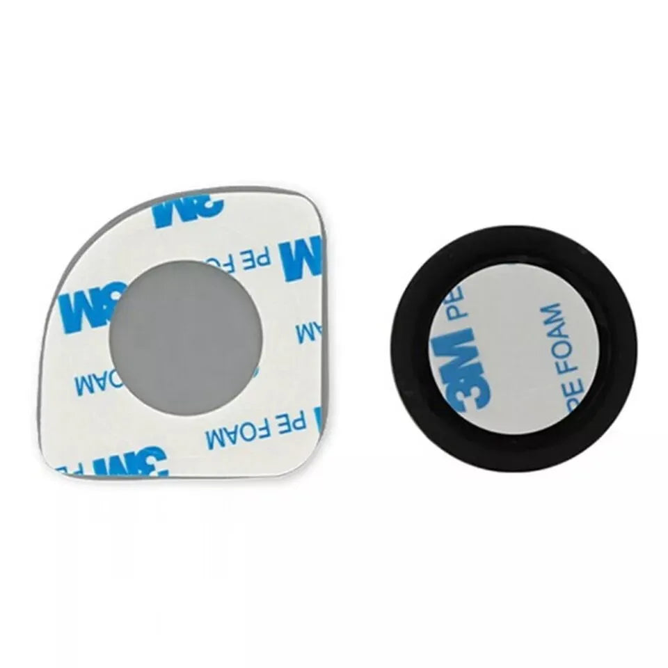 White car rearview mirror with 360-degree adjustment and no-edge glass construction