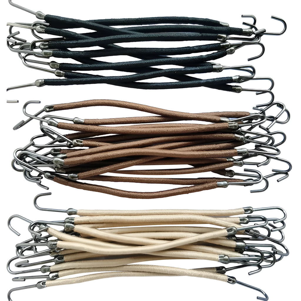 Double hook hair tool for wig making in solid colours
