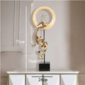 European-style resin phoenix ornament in rose gold, elegant silver, or festive red colour