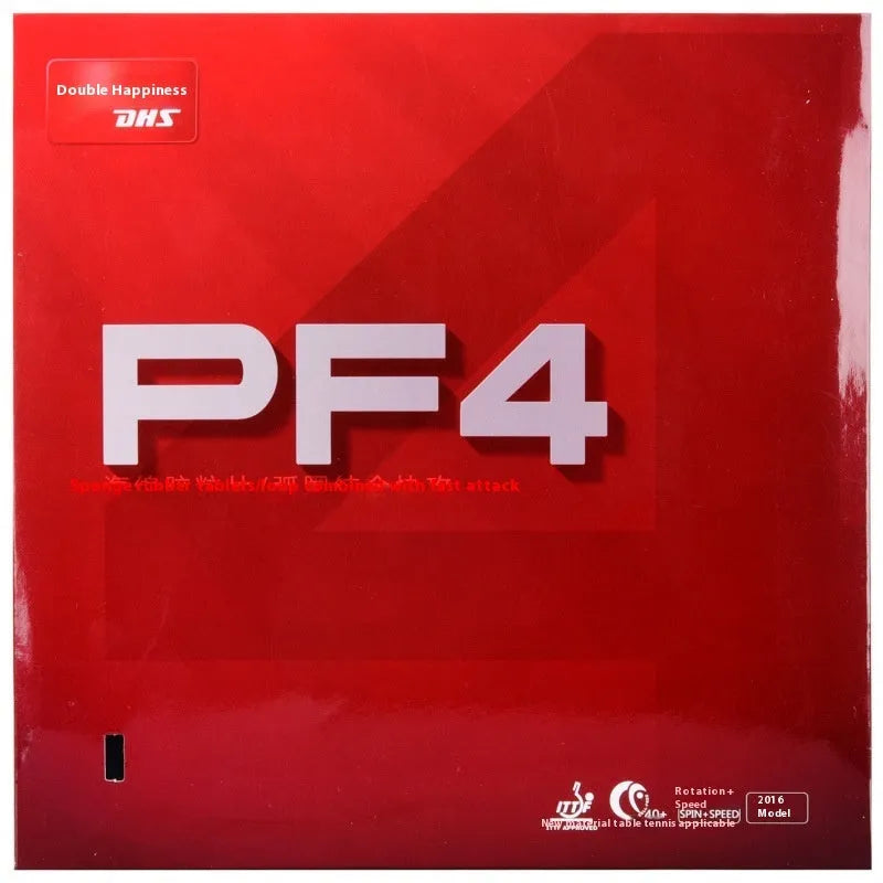 PF4-50 Classic-50 table tennis racket with red or black anti-rubber surface.