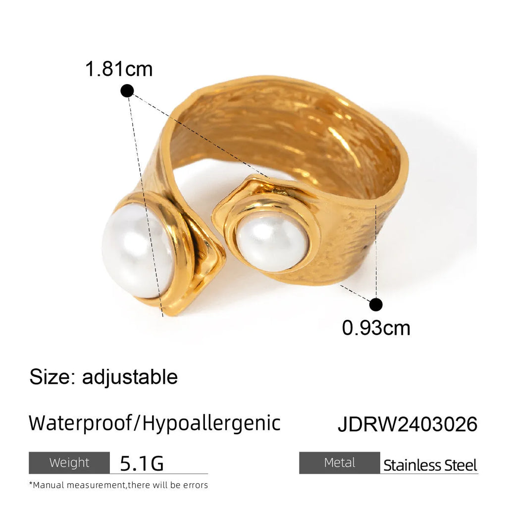 Marine shell 18K gold stainless steel bracelet unisex open mouth animal zodiac original design