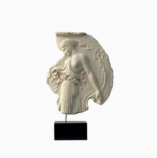 35cm tall Italian-style Wine Goddess resin sculpture ornament for modern home decor