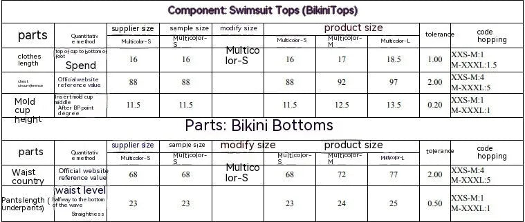 Women's separated tube top bikini set in printing design with European American styling