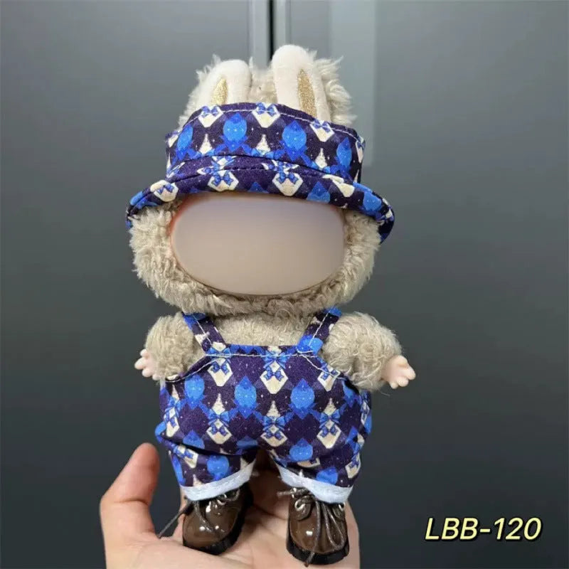 17cm plastic clothing for vinyl figurines with multiple style options