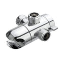 Copper water distributor for shower system with American bracket ball joint.