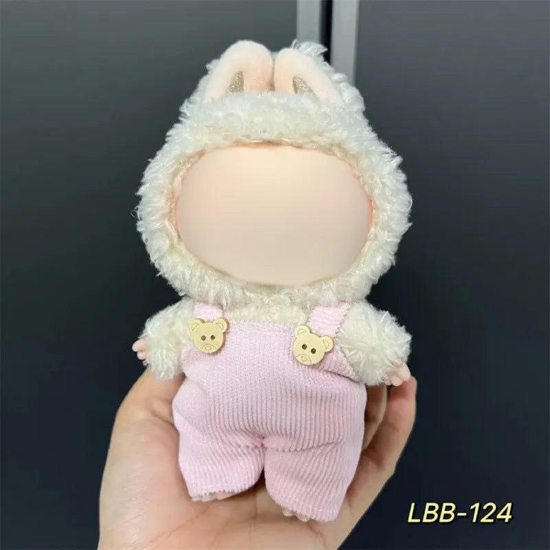 17cm plastic clothing for vinyl figurines with multiple style options