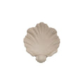 White resin simulation shell ornament for fruit plates and table displays