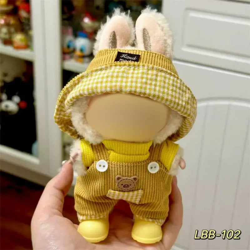 17cm plastic clothing for vinyl figurines with multiple style options