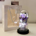 Bionic bouquet artificial flower arrangement in gradient colours with forming process construction