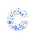 Round C-shaped geometric clip-on earrings with matte finish in various candy colours