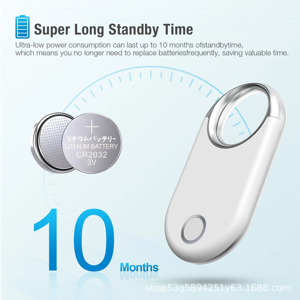 Black and white GPS pet and child tracker device showing compact size and USB charging port